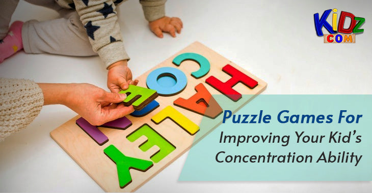 Puzzle Games For Improving Your Kid’s Concentration Ability